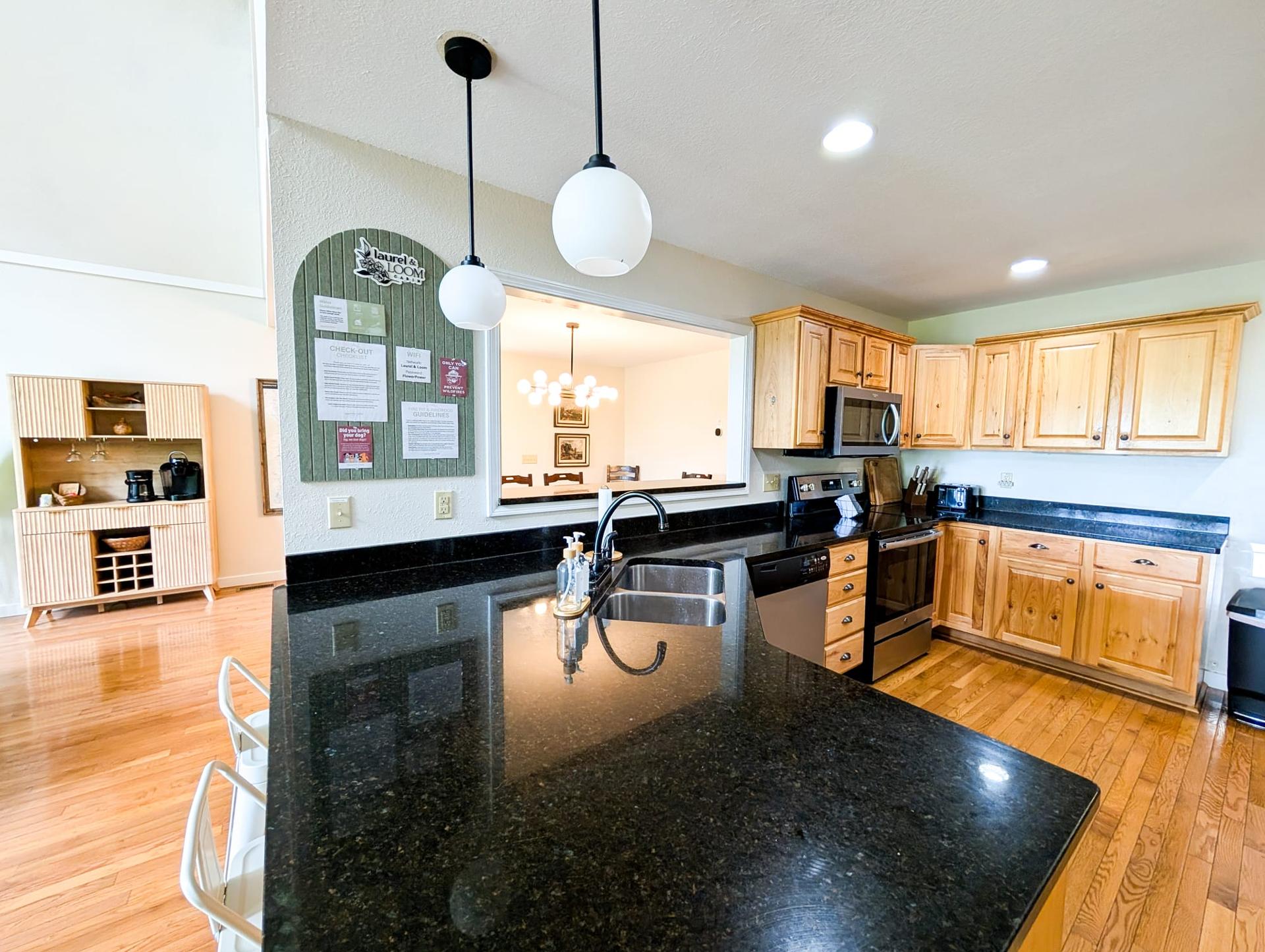 Kitchen at Laurel and Loom