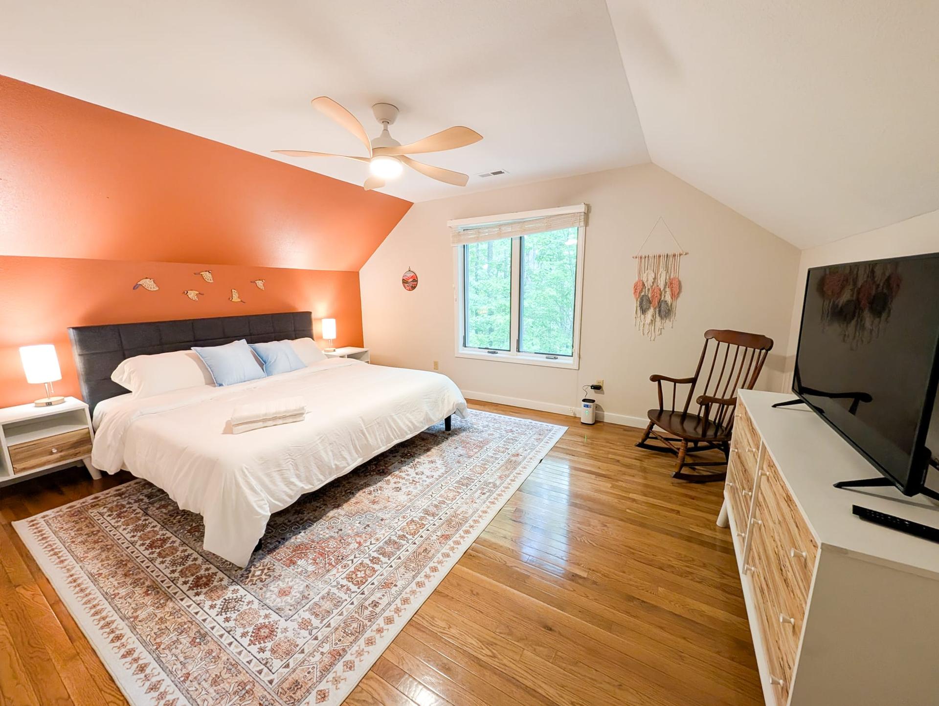 Loft Bedroom at Laurel and Loom