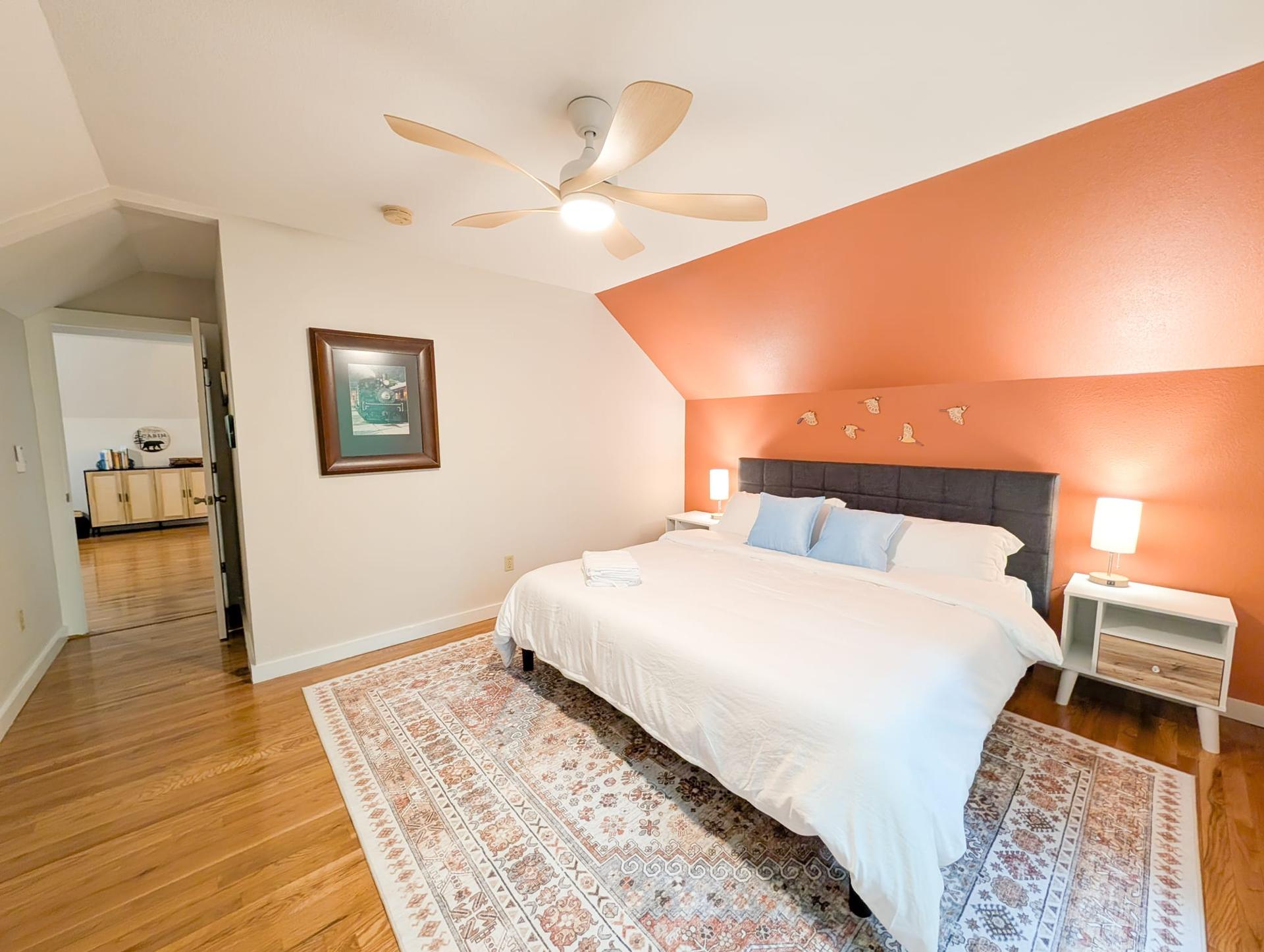 Loft Bedroom at Laurel and Loom