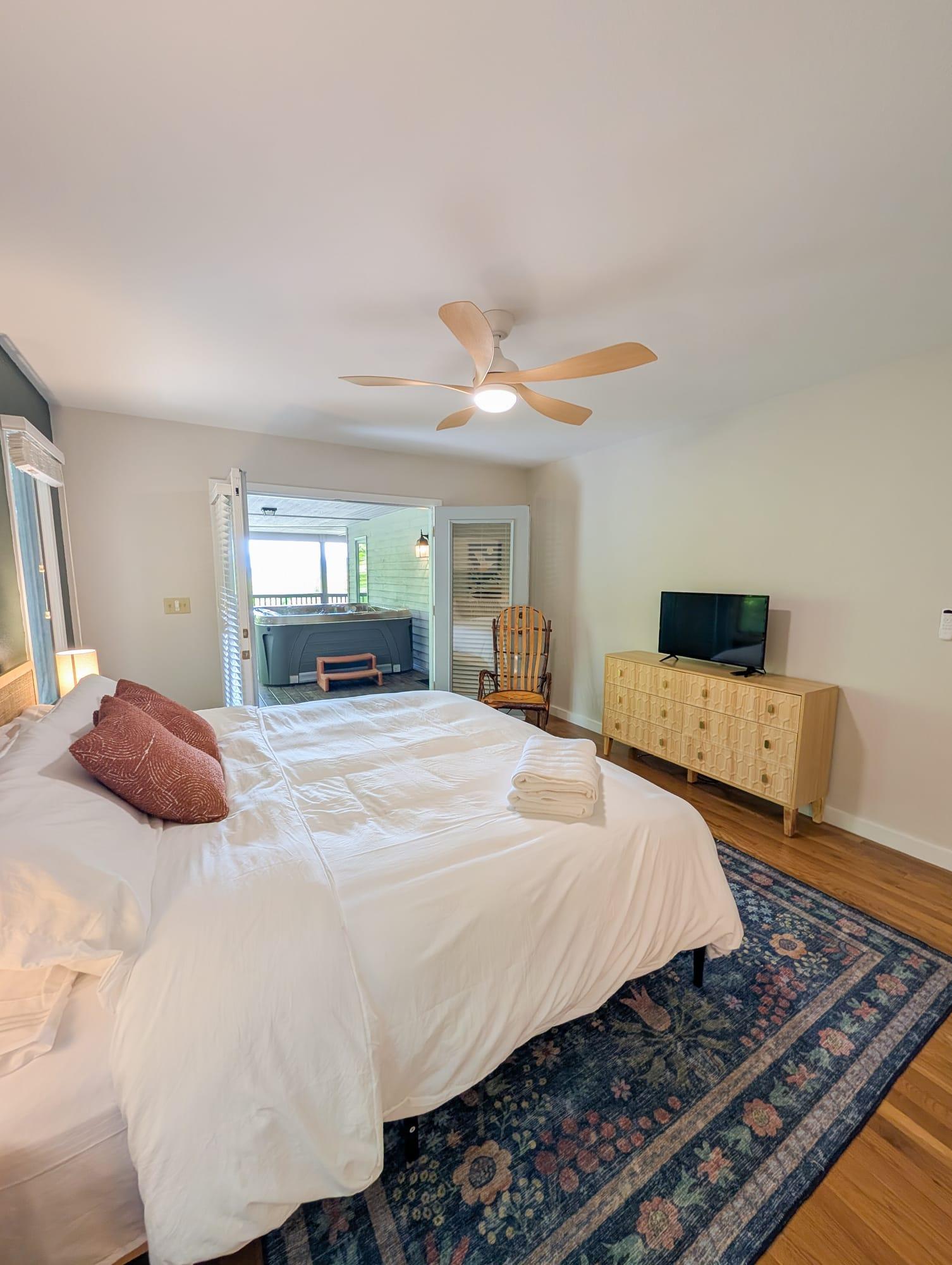 Master Bedroom at Laurel and Loom